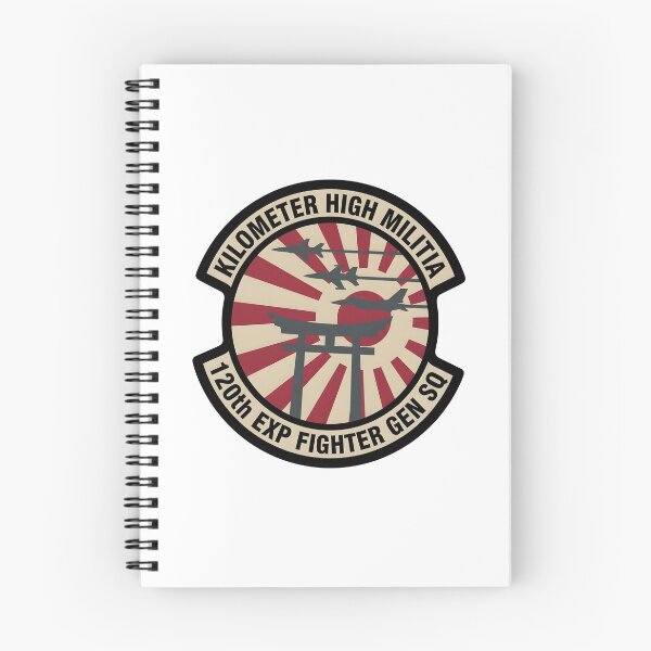 Item preview, 120th Expeditionary Fighter Generation Squadron "Kilometer High Militia" Patch designed and sold by CharlieDesings.