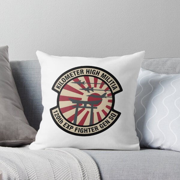 Item preview, 120th Expeditionary Fighter Generation Squadron "Kilometer High Militia" Patch designed and sold by CharlieDesings.