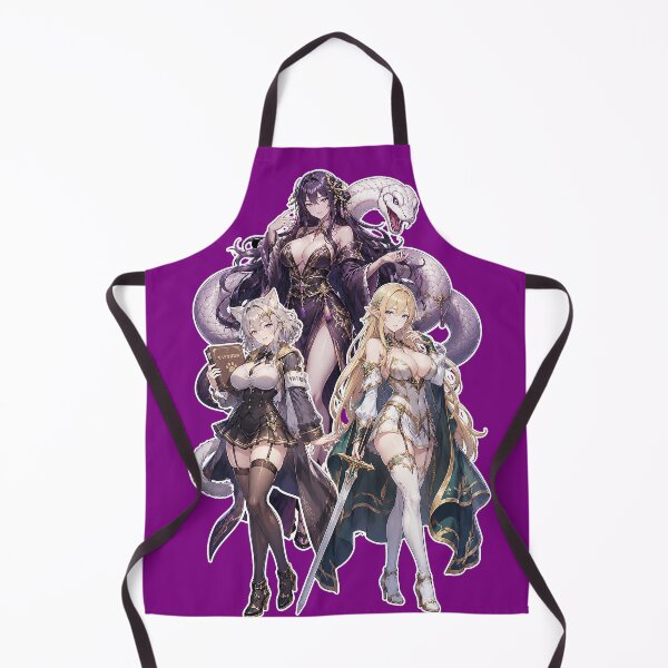 Item preview, The Cat Girl, the Elf Girl, and the Arch-Nemesis Great Serpent designed and sold by HD3284.