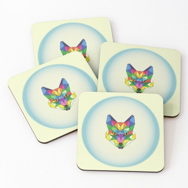 Item preview, Geometric Fox | Modern Abstract Animal Illustration designed and sold by Megan-Alice.