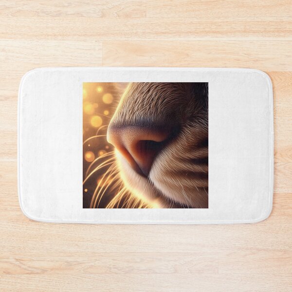Item preview, Feline nose with golden glow - Precise detail designed and sold by davidromapixel.