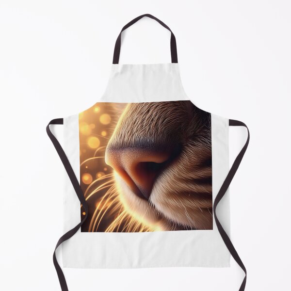Item preview, Feline nose with golden glow - Precise detail designed and sold by davidromapixel.