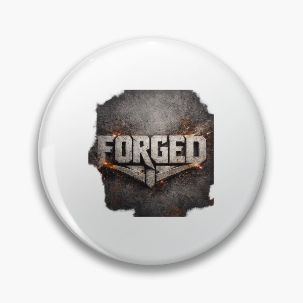 Item preview, FORGED Inferno Steel Emblem designed and sold by Ikkipass Enterprises.