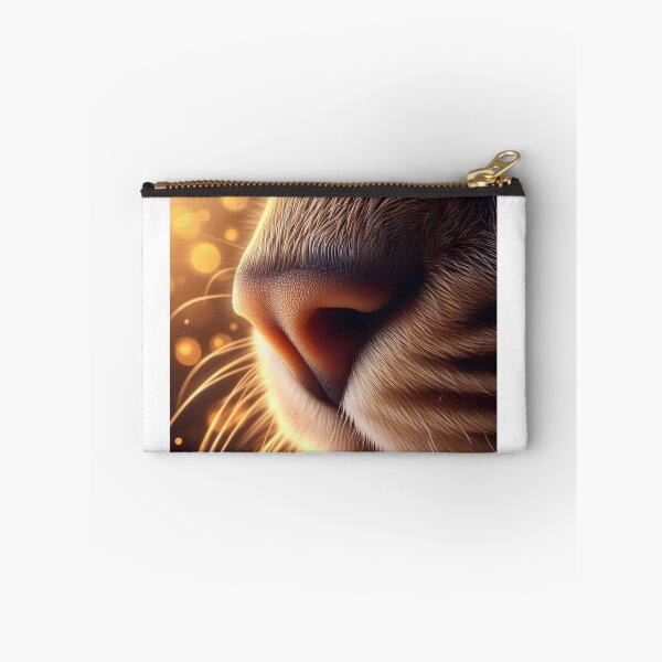 Item preview, Feline nose with golden glow - Precise detail designed and sold by davidromapixel.