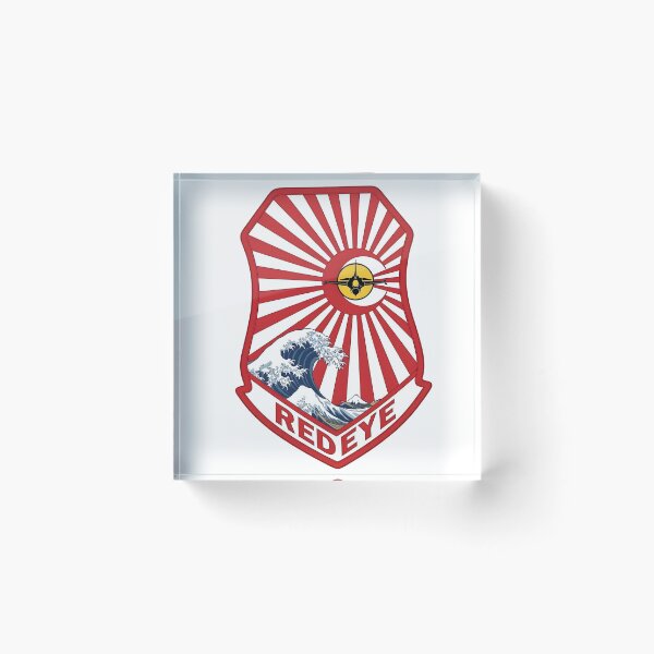 Item preview, VAQ-134 "Garudas" Redeye Expeditionary Shield Patch designed and sold by CharlieDesings.