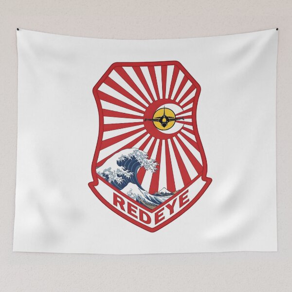 Item preview, VAQ-134 "Garudas" Redeye Expeditionary Shield Patch designed and sold by CharlieDesings.
