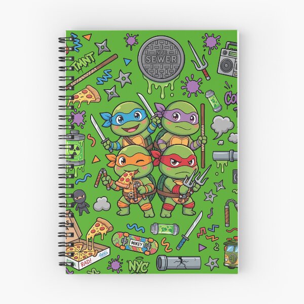 Item preview, Teenage Mutant Ninja Turtles Kawaii Collage designed and sold by KismetsKawaiiCo.