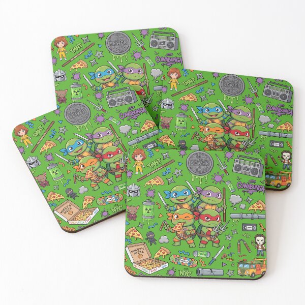 Item preview, Teenage Mutant Ninja Turtles Kawaii Collage designed and sold by KismetsKawaiiCo.