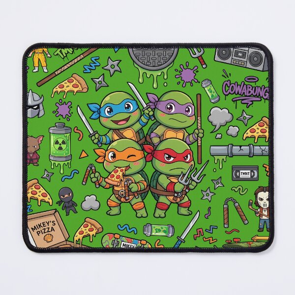 Item preview, Teenage Mutant Ninja Turtles Kawaii Collage designed and sold by KismetsKawaiiCo.