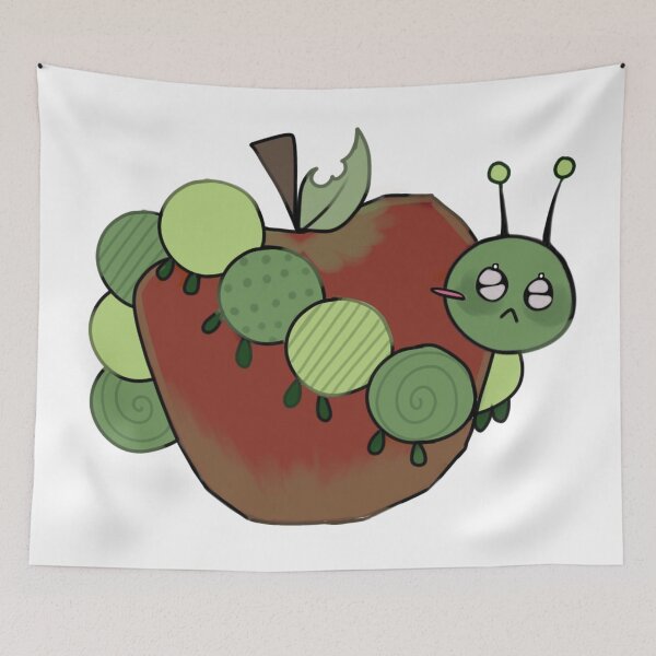 Item preview, - Caterpillar apple - Buggers - designed and sold by echoztarrr.