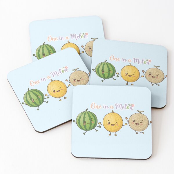 Item preview, ​One In A Melon Cute Kawaii Summer Fruit designed and sold by jo-e-basta.