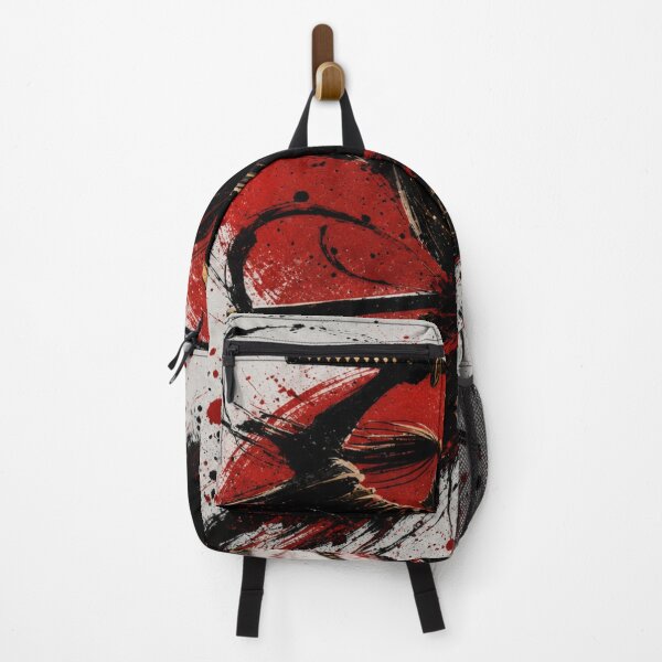 Item preview, Crimson Shadow Samurai Ink Art designed and sold by ZenOtaku Lab.