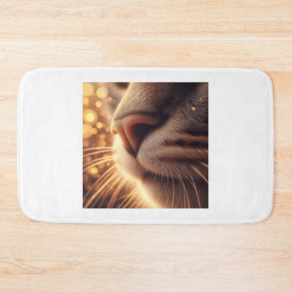 Item preview, Cat nose with golden light - Intimate detail designed and sold by davidromapixel.