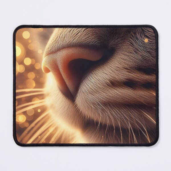 Item preview, Cat nose with golden light - Intimate detail designed and sold by davidromapixel.