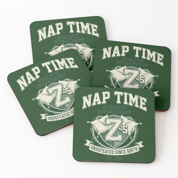 Item preview, Nap Time Athletic Department Funny Vintage Varsity College Lazy Girl Tee designed and sold by afarkar.