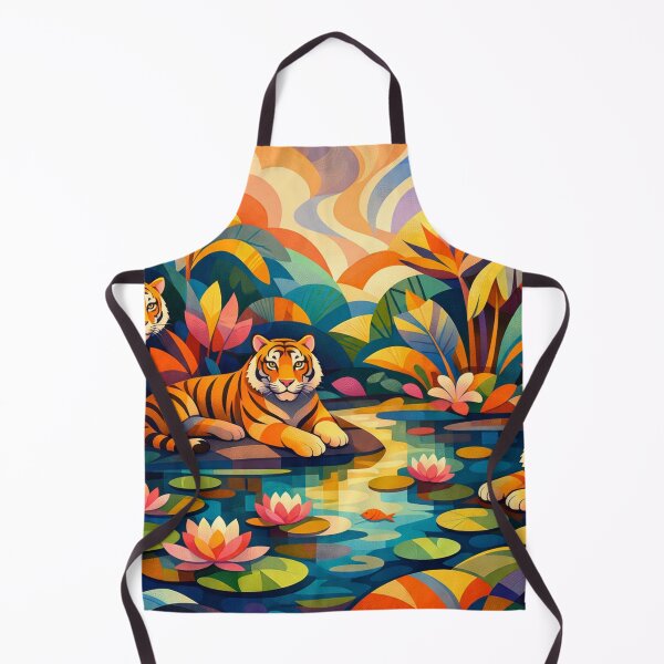 Item preview, Tiger Garden of Colors designed and sold by Sigtrix.