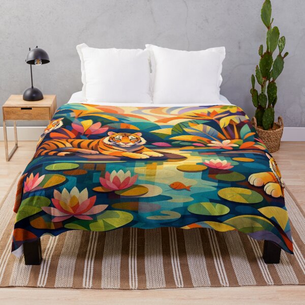 Item preview, Tiger Garden of Colors designed and sold by Sigtrix.