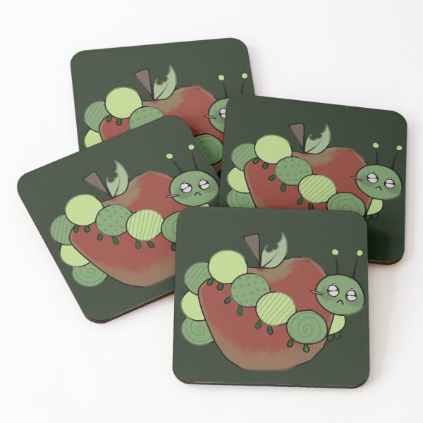 Item preview,  - Caterpillar apple - Buggers - Green - designed and sold by echoztarrr.