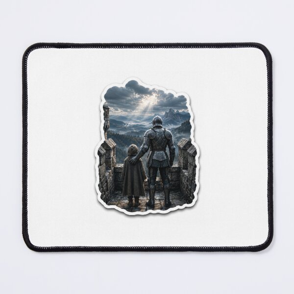 Item preview, The Guardian Knight and Young Traveler designed and sold by Farheen786.