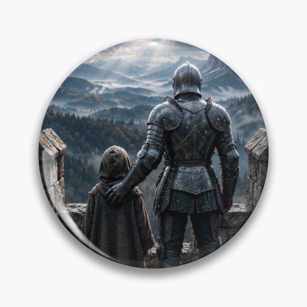 Item preview, The Guardian Knight and Young Traveler designed and sold by Farheen786.