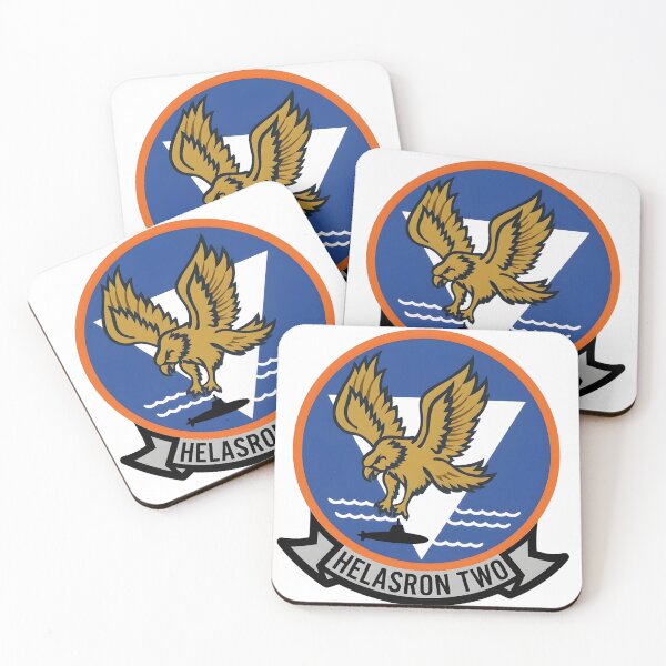 Item preview, US Navy Helicopter Anti-Submarine Squadron Two (HS-2) "Golden Falcons" Insignia designed and sold by CharlieDesings.