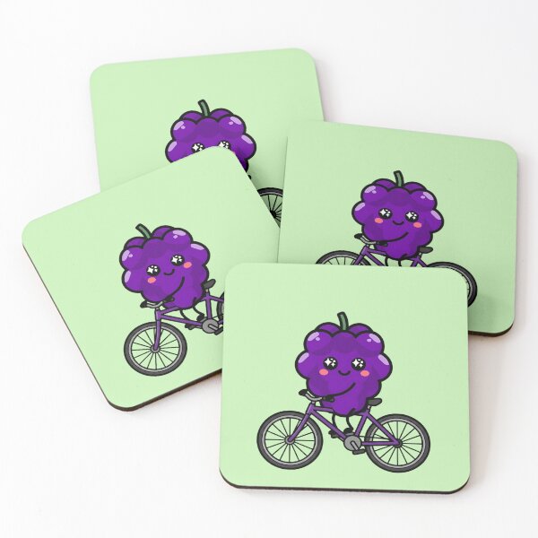 Item preview, Happy Grape on a Bicycle designed and sold by jo-e-basta.