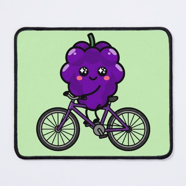 Item preview, Happy Grape on a Bicycle designed and sold by jo-e-basta.