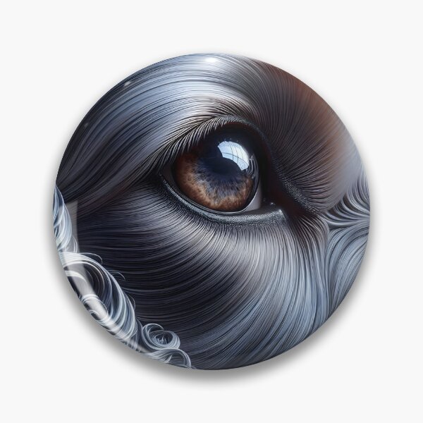 Item preview, Elegant canine eye - Fur curves designed and sold by davidromapixel.