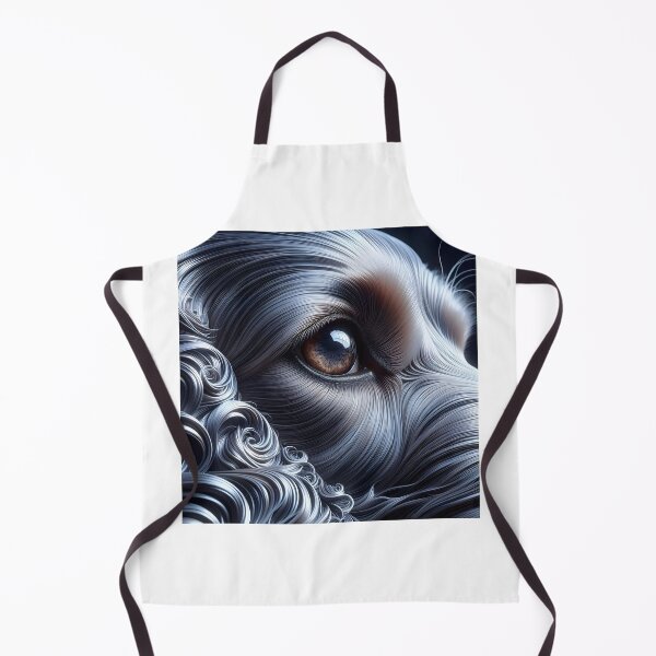 Item preview, Elegant canine eye - Fur curves designed and sold by davidromapixel.