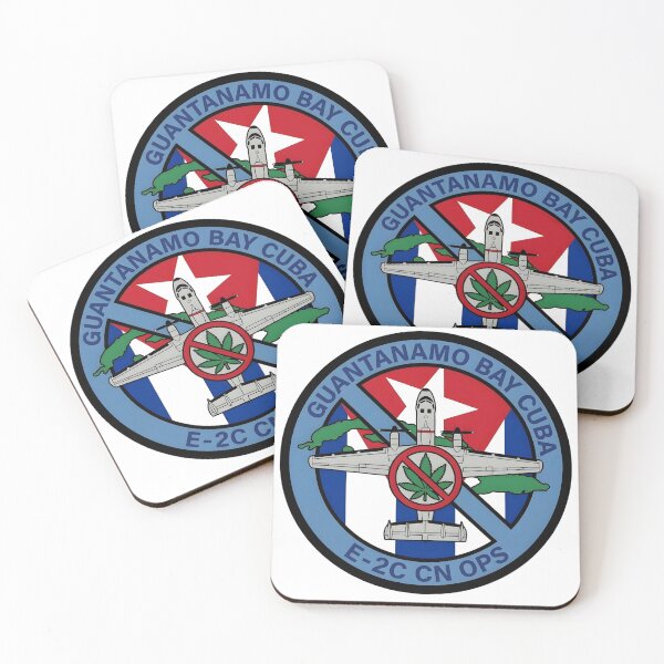 Item preview, US Navy E-2C Hawkeye Counter-Narcotics Operations (CN OPS) Guantanamo Bay Patch designed and sold by CharlieDesings.