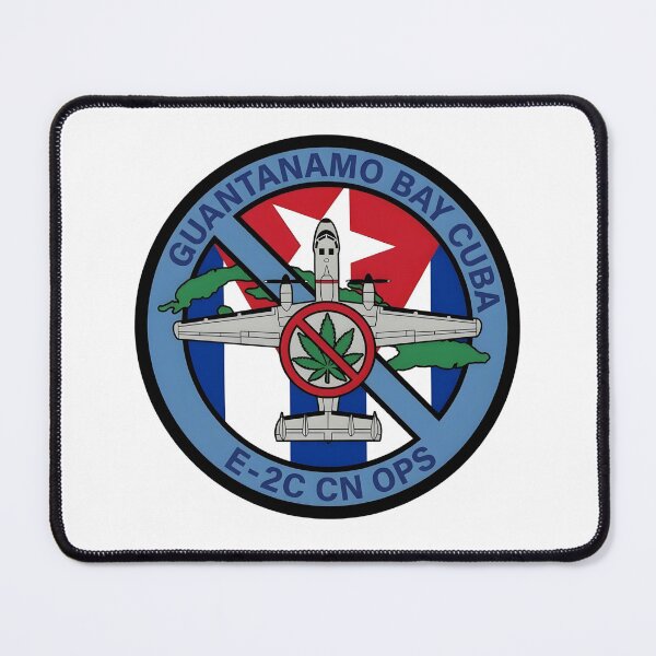 Item preview, US Navy E-2C Hawkeye Counter-Narcotics Operations (CN OPS) Guantanamo Bay Patch designed and sold by CharlieDesings.