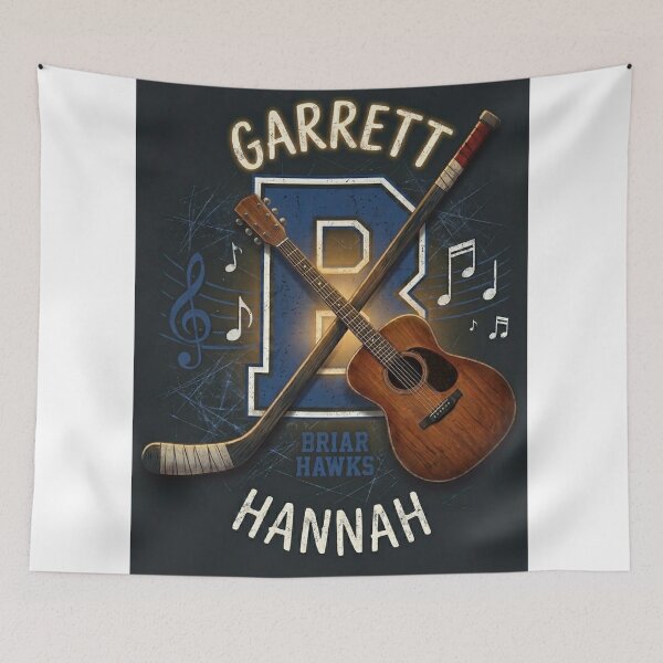 Item preview, Garrett & Hannah Briar University - Off Campus Hockey Romance designed and sold by wilnickvisuals.