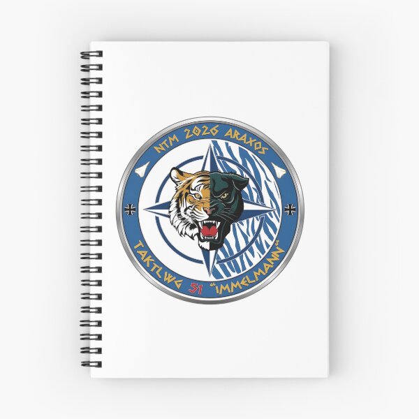 Item preview, NATO Tiger Meet 2026 TaktLwG 51 Immelmann Araxos Patch designed and sold by CharlieDesings.