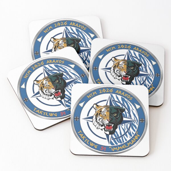 Item preview, NATO Tiger Meet 2026 TaktLwG 51 Immelmann Araxos Patch designed and sold by CharlieDesings.