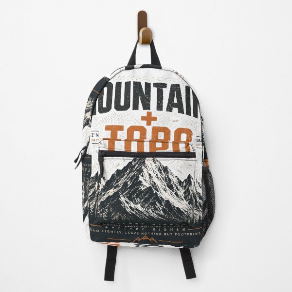 Item preview, Mountains Topographic Adventure Hiking Design designed and sold by R-B-Colors.