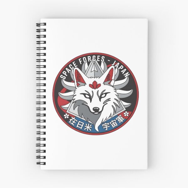 Item preview, U.S. Space Forces Japan (USSFJ) Kitsune Emblem Patch designed and sold by CharlieDesings.