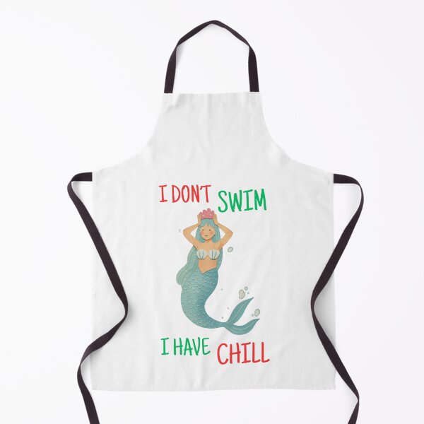 Item preview, I Don't Swim I Have Chill Logo designed and sold by logowannawear.