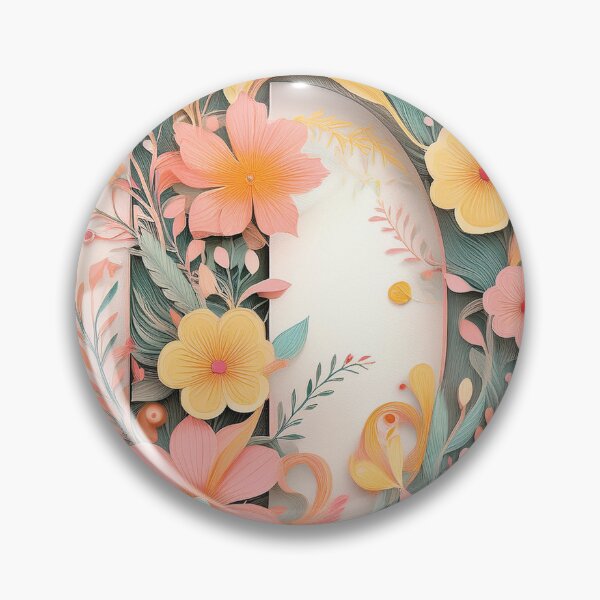 Item preview, Letter D initial, monogram floral botanicals watercolor painting abstract style, flowers and leaves, neutral pastel colors  designed and sold by navitalidesign.