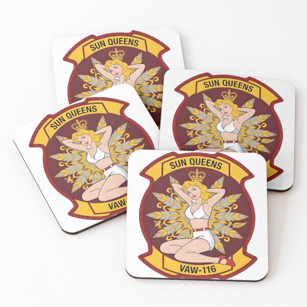 Item preview, US Navy VAW-116 "Sun Kings" Custom "Sun Queens" Pin-up Patch designed and sold by CharlieDesings.
