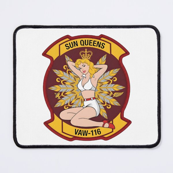 Item preview, US Navy VAW-116 "Sun Kings" Custom "Sun Queens" Pin-up Patch designed and sold by CharlieDesings.