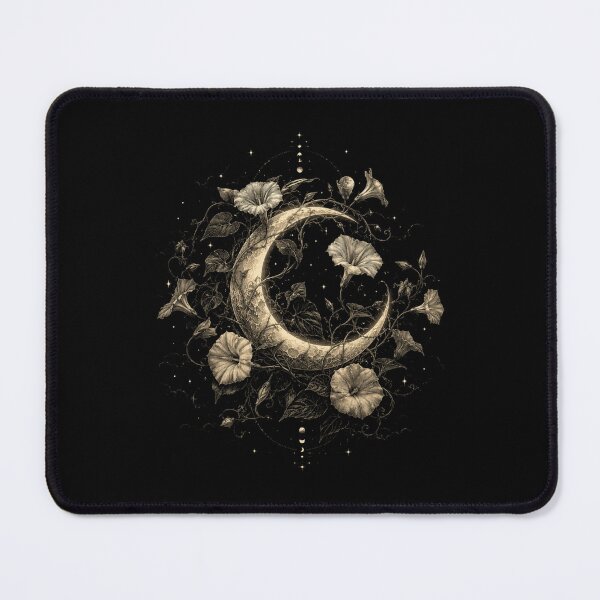 Item preview, Moonflower Ritual Shirt Mystical Botanical Witchcore Tee designed and sold by maxiprom.