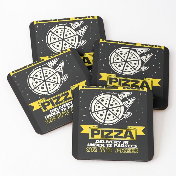 Artikelvorschau, Kessel Run Pizza-Lieferung Sci-Fi Humor Design entworfen und verkauft von ZEtexaxe.