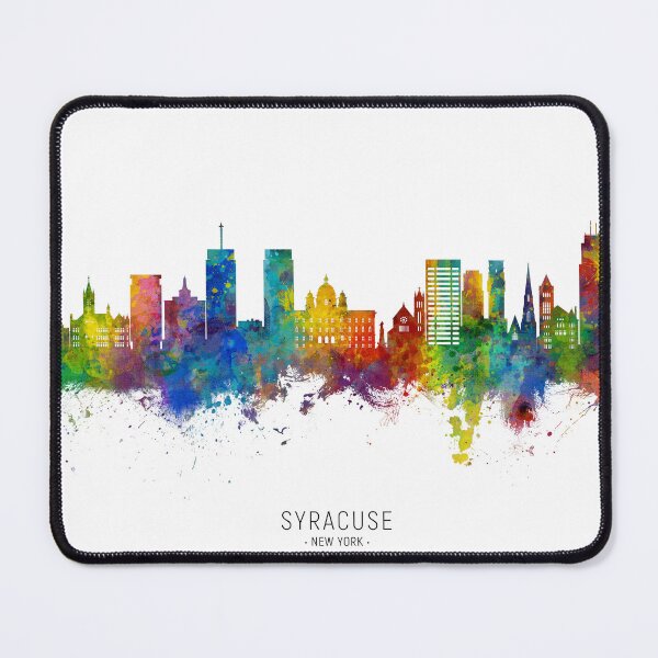 Item preview, Syracuse New York Skyline designed and sold by ArtPrints.