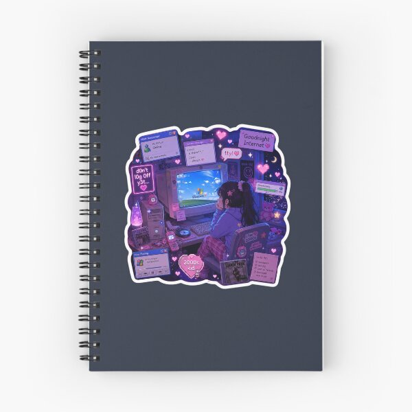 Item preview, Y2K Internet Nostalgia Aesthetic | Windows XP Bedroom Sticker designed and sold by J&J's Creation.