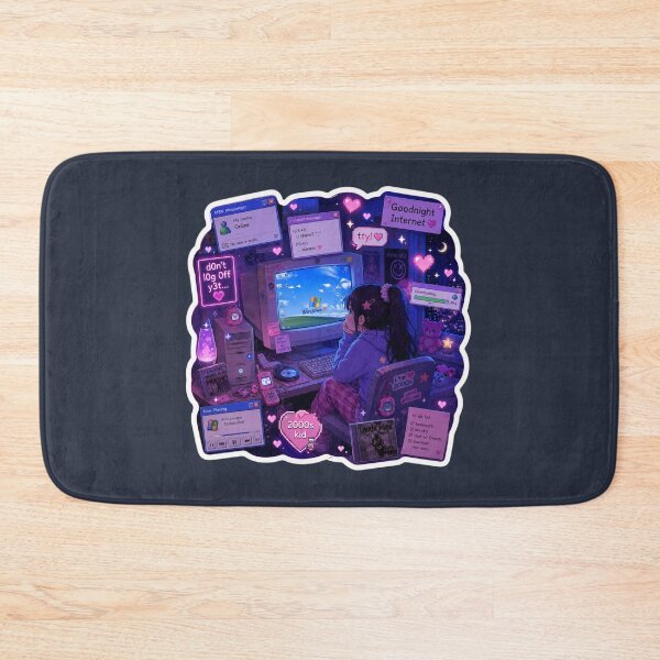 Item preview, Y2K Internet Nostalgia Aesthetic | Windows XP Bedroom Sticker designed and sold by J&J's Creation.