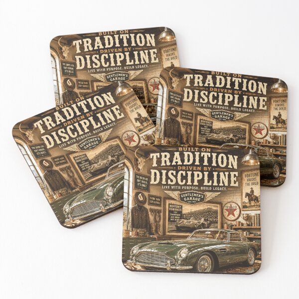 Item preview, Built on Tradition Driven by Discipline Vintage Garage  designed and sold by Dusk & Dawn Apparel.