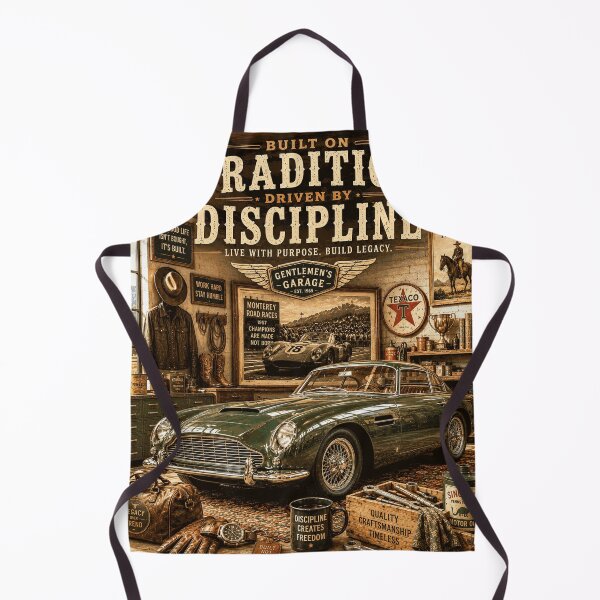 Item preview, Built on Tradition Driven by Discipline Vintage Garage designed and sold by Dusk & Dawn Apparel.