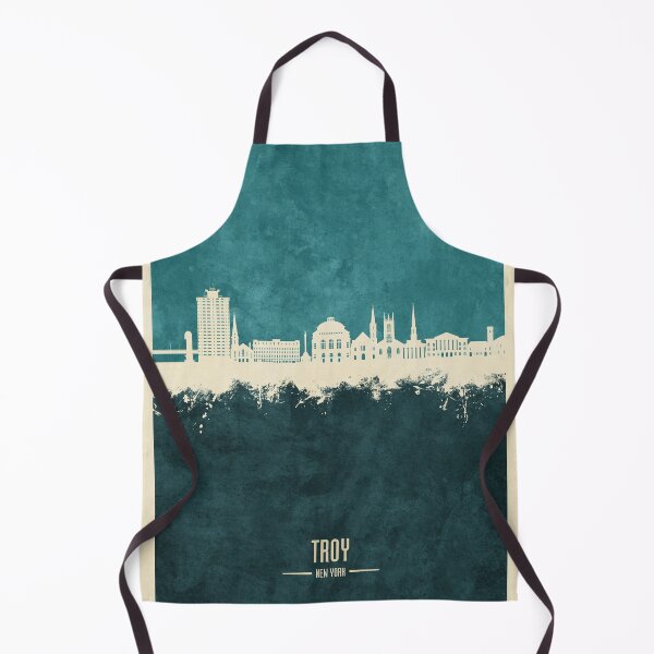 Item preview, Troy New York Skyline designed and sold by ArtPrints.