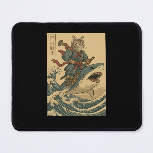 Item preview, Samurai Cat Vintage Japanese Art designed and sold by suhairee-studio.