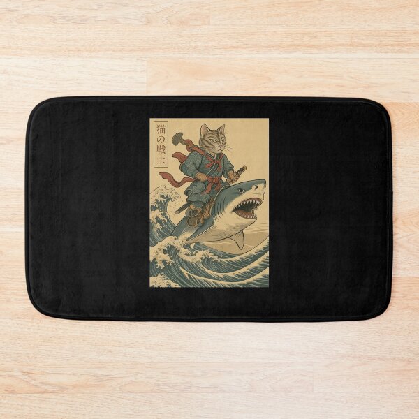 Item preview, Samurai Cat Vintage Japanese Art designed and sold by suhairee-studio.